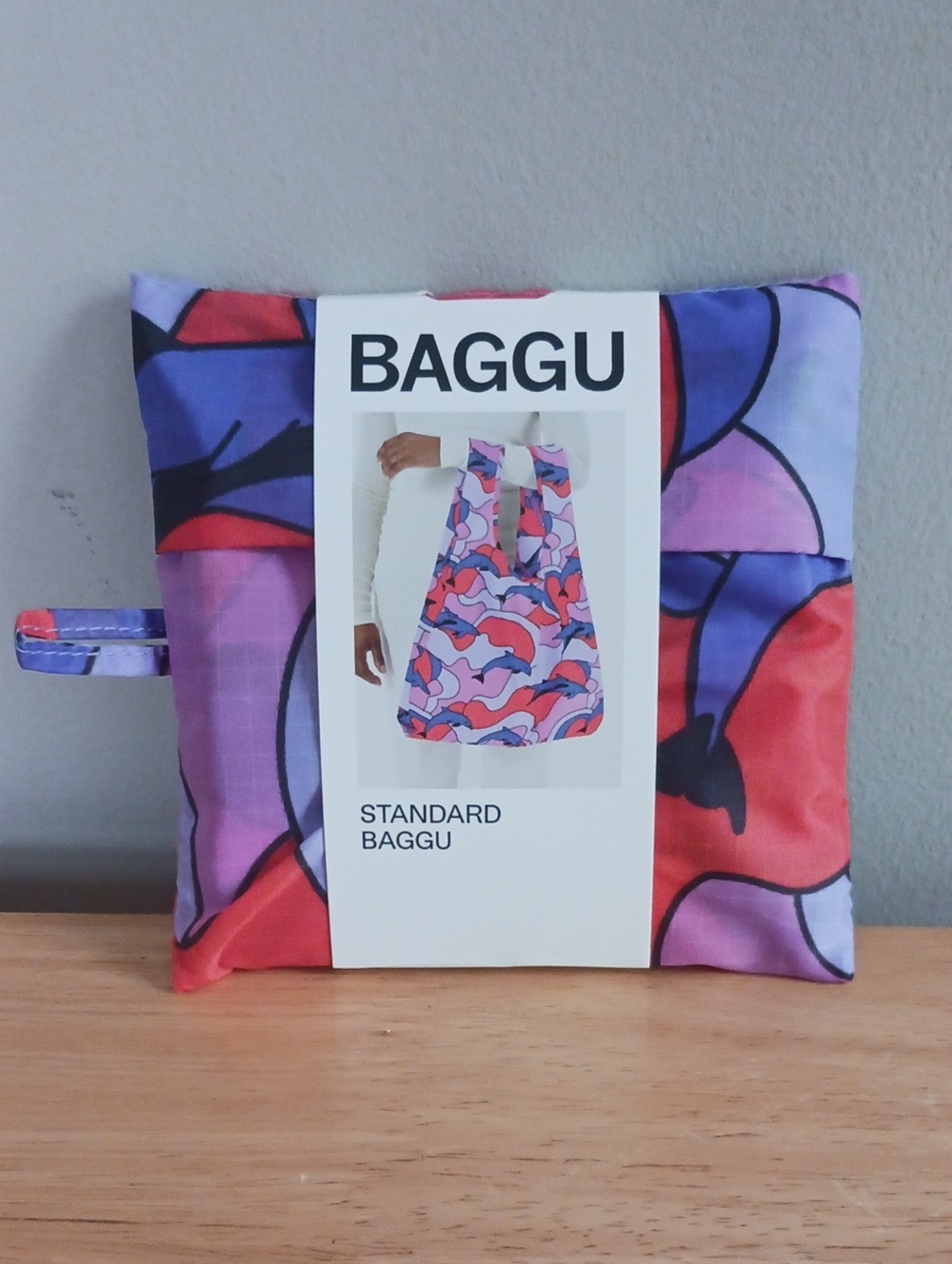 NWT BAGGU Standard Bag Dolphins (Animal Friends)